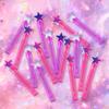 EYxsaxenk Star Mini Bubble Wands Bulk Purple Pink Gradient Bubbles Sticks view 4