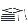 BOQEXSS for FMS FCX24M for Camel Cup 1/24 Metal Chassis Links Pull Rods and Steering Set RC Crawler Car Parts Accessories Rc Models Accessories(Black) view 1