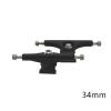 bogniga Fingerboard Trucks 2pcs Finger Skateboard Mini Wooden Fingerboard Trucks Wheels(Black) view 2
