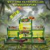 Hisatisfy Dinosaur Building Set with 137PCS 13 Realistic Figures, STEM Toy for Kids 3-8, Create Your Own Dino World, Openable Cages & Battle Action, Birthday Gift for Boys & Girls, Square view 4