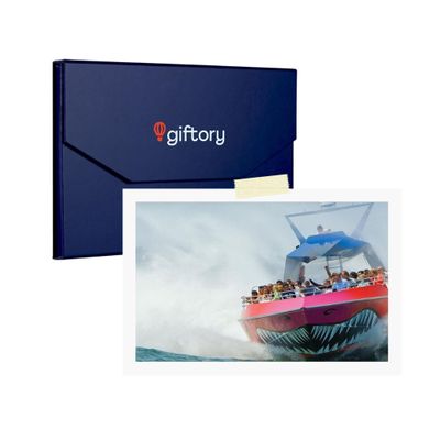 Codzilla Boston Thrill Boat Ride Gift for Two - High-Speed Adventure Experience for Couples, Thrill Seekers - Non-Expiring Voucher - Ideal Gift for Boat Owners, Adrenaline Lovers