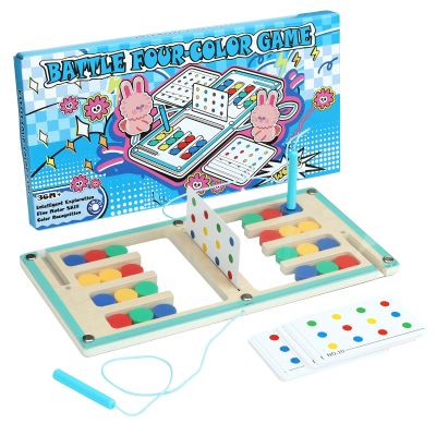 YESTEP Color Matching Puzzle Toys, Montessori Brain Teasers Game for Kids, Road Trip Toys for Boys & Girls, Handheld Games for Travel, Ideal Christmas, Birthday Gifts