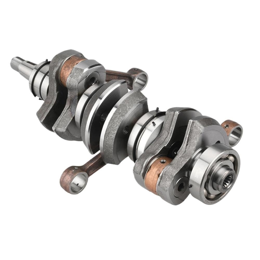 LYUVLBIY Crankshaft Assy 6K5-11400-00 6K5-11400 6K5-11400-00-00 6K511400 Compatible with 60HP 70HP 2 Stroke Outboard Motor Boat Engine Parts