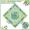 Jolitac Mahjong Mat - 33x33 Inch Multi-Game Mat with Carrying Case view 2