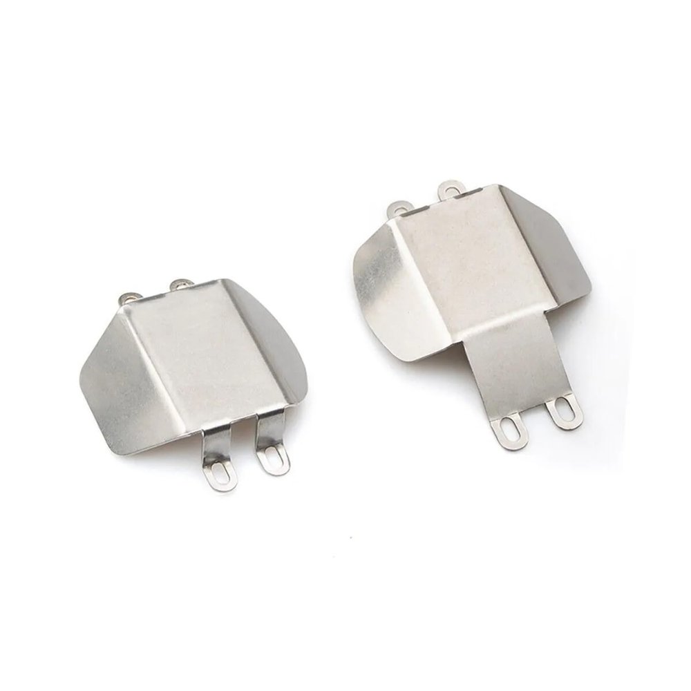1/10 RC Crawler Car Stainless Steel Front Rear Axle Guard Armor for Tamiya CC-02 Parts Accessories confident