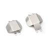 1/10 RC Crawler Car Stainless Steel Front Rear Axle Guard Armor for Tamiya CC-02 Parts Accessories confident view 1