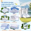 HAPYBOUCY PVC White Bounce House, Bounce House for Kids 3-6 with Slide, Bouncy House Blower Included for Indoor Outdoor Use, 10ft L x 8.3ft W x 7ft H, Kids Bouncy Castle, Blow Up Jumping Bouncer view 3