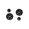 1/8 RC Crawler Car Hard Steel Front Rear Axle Portal Drive Gear Set 32P 28T/13T for Axial FOR Gilamon confident view 4