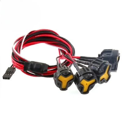 For Axial For SCX10 90046 For Wraith RR10 VS4-10 For Redcat Gen8 For TRX4 1/10 Top Lights Spotlight RC Car Upgrades Rc Models Accessories(R479 3)