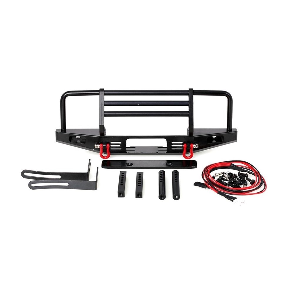 1/10 RC Crawler Aluminum Front Bumper for Traxxas TRX4 TRX6 for Axial SCX10 II III PRO Parts Accessories confident