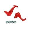 1/10 RC Truck Car Rear Hub Set Rear Carriers for Tamiya FOR Bigwig 2017 Parts Accessories confident(Red) view 1
