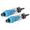 Estink Metal Shock Struts Damper, RC Car Accessory with Easy Installation and Stable Performance, for 144001 1/14 RC Model (Blue) view 2
