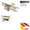 AEORCACC S31 1.8M Albatross DIII Balsawood RC Airplane Kit - 70 inch Wingspan Biplane Model, Electric/Gas Power Compatible, for Advanced Hobbyists RC Aircraft view 2
