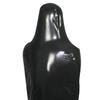 xxoiuw Chest Entry Black Latex Sleeping Bag Chest Zipper Body Bag Rubber Sleep Sack Open Nose Holes (Female, Small) view 2
