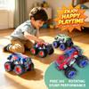 Iridety Boys and Girls 1:64 Scale Monster Trucks Toy Trucks,Metal Body,Giant Wheels, 4-Wheel Drive Friction Powered,Favorite Superhero and Cool Designs, Age 3, 4 (Spider) view 3