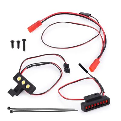 RC lighting Parts For Typhon For Grom 1/18 Headlights Tail Lights Set Remote Control Car Decoration Upgrade Accessories