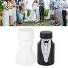 Omabeta 26PCS Durable Wedding Bubble Bottles for Bride and Groom, Fun Bubble Party Bottles for Engagement Celebration, Black and White for Wedding Anniversary view 4