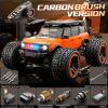 Alomejor RC Crawler, High Speed Remote Control Car with LED Lights 2.4GHz All Terrain Vehicle for Adults Off Road view 4