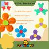 11PCS Silicone Spinners,Sensory Toys for Kids and Adults,Worry Stones for Anxiety,Quite Fidget Toys for Classroom, Prizes in Bulk for School, Classroom Prizes,Treasure Box Toys view 3