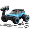 Alomejor RC Crawler, High Speed Brushless Motor High Speed Car 2.4GHz All Terrain Vehicle with LED Lights for Adults view 1