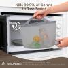 Solinfant Large 85oz Silicone Microwave Steam Sterilizer Bag for Baby Bottle, Breast Pump Parts Other Toddler Accessories, Portable Travle Reusable Sterilizing Storage Bag, Cooking Bag for Vegetables view 2