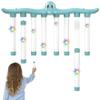 NASSMOSSE Reflex Challenge Game - Fun Family Game for Hand Eye Coordination Training, Adjustable Speed Catching Sticks Toy with Lights, USB Rechargeable for Kids and Adults, Blue view 1