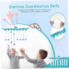 NASSMOSSE Reflex Challenge Game - Fun Family Game for Hand Eye Coordination Training, Adjustable Speed Catching Sticks Toy with Lights, USB Rechargeable for Kids and Adults, Blue view 3