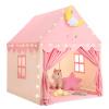 GeeSound Kids Tent for Grils Indoor: with Mat, Star Lights - Pink Play Tents for Kids Indoor Playhouse - Princess Tent for Playroom Gift for Girls Birthday (Pink W/Cloth) view 1