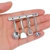 Mini Dollhouse Accessories Set, 1:12 Scale Tiny Miniature Decor for Doll House Furniture DIY (Cookware) view 3