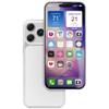Dummy Fake Phone Model, Looks Like The Real Phone Compatible with Phone 17 Pro, for Cell Phone Store Display or Send a Toy Phone 17pro for Kids (Silver Rainbow Front) view 1