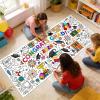 Graduation Party Giant Coloring Poster, 183x76cm Paper 2026 Graduation Drawing Banner Large Reusable Wall Art for Classroom, School, Home, Party view 4