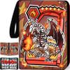 1008 Card Binder 9 Pocket (Bone of CHAR) 3-Ring Trading Card Binder with 56 Page Removable Sleeves, High Storage Trading Card Holder Collection Card Album Carrying Organizer Case for TCG Cards view 1