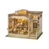 Spilay DIY Miniature House Kit, Vitrine's Tale Miniature Dollhouse Kit with LED Light, Mini House Building Kit Book Nook for Adult, Creative Bookshelf Decoration & Unique Gift view 1