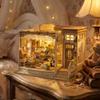 Spilay DIY Miniature House Kit, Vitrine's Tale Miniature Dollhouse Kit with LED Light, Mini House Building Kit Book Nook for Adult, Creative Bookshelf Decoration & Unique Gift view 3