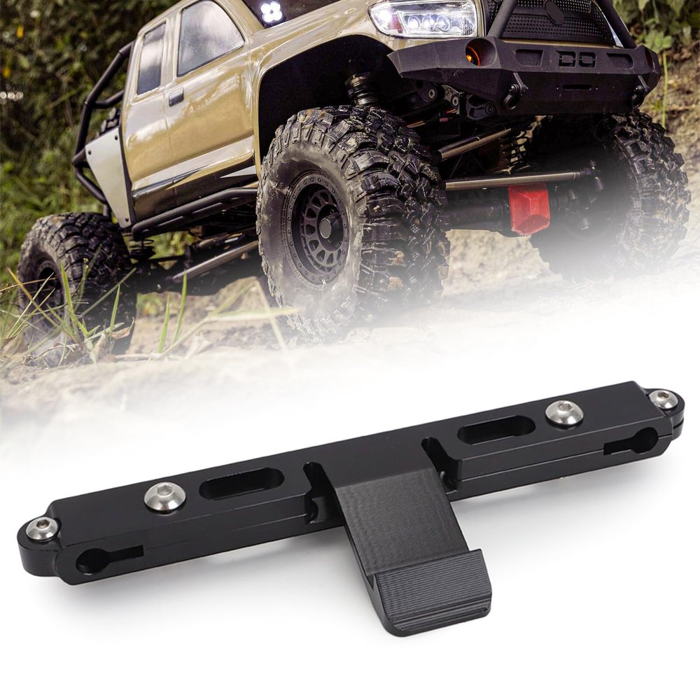 Aluminum Clipless Hood Latch Kit for Axial SCX6 Honcho Upgraded Secure Engine Cover Lock