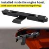 Aluminum Clipless Hood Latch Kit for Axial SCX6 Honcho Upgraded Secure Engine Cover Lock view 4