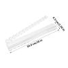 Acrylic Mahjong Rack, 50.8x6.5x2cm 20-Inch Clear Quick Setup Tile Holder with Magnet Pusher for Mahjong Game, Party, Club, Tournament, Home, Gift, Entertainment, Daily Use view 2