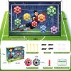 CARDOBIR Soccer Ball Game Mat Set for Kids, Sticky Soccer Target Game with 59 x 39 in Flannel Mat, Scoreboard and 2 Balls, Indoor Outdoor Soccer Toys for Ages 38 (Medium) view 2