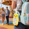 Phone Toy - 110g Pretend Smartphone with Light and Sound | Kids Early Education Toys | Interactive Role Play Phone | for Home Stroller High Chair Classroom Playroom Boys Girls Birthday Holiday view 2