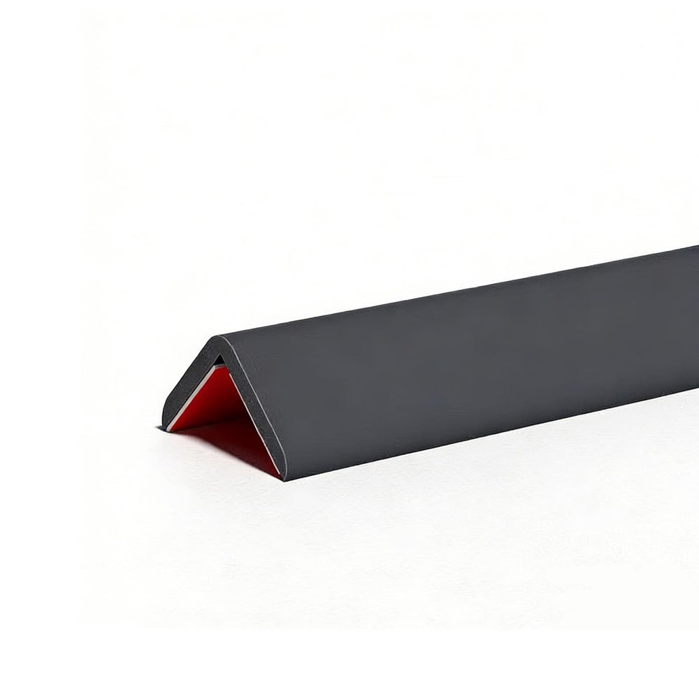 Edge Protector, L-Shaped Furniture Corner Protectors, Freely Trimmable, Suitable for Tables, Cabinets, Steps, and Windowsills(Black,120x4cm/3.9x0.13ft)
