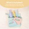 Inspire My Play Playdough Set for Kids - Set of 5 Playdough Accessories - Play Dough Tools - Rolling Pin, Crinkle Cutter, Straight Cutter, Stylus Tool and Sculpting Tool view 3