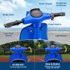 24V Electric Moped Scooter for Kids 8-14 - Motorcycle for Kids with LED Light - Electric Scooter with Seat for Children view 2