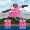 24V Electric Moped Scooter for Kids 8-14 - Motorcycle for Kids with LED Light - Electric Scooter with Seat for Children view 2