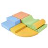 6-in-1 Toddler Foam Climbing Blocks, 6Pcs Colorful Indoor Baby Crawling Blocks, Foam Climbing Set for Toddlers 1-3 Boys & Girls view 1