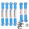 Aluminum Turnbuckle Camber Link Adjustable Camber Link with Rod Ends Upgrade Set for ARRMA Senton 1/10 RC Car (Blue) view 1