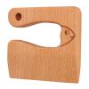 ZJchao Toddler Kitchen Tools, Kids Wooden Cutter Vegetable Fruit Knife Toy Kids Knife Kitchen Set Montessori Tools for Toddlers (Fish) view 1