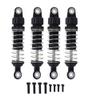 Metal Universal Shocks Absorbers Oil Threaded Damper C8801 8560 for 1/18 RC Crawler Upgrade Parts(Black) view 1