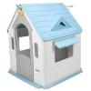 Indoor/Outdoor Playset with Basketball Hoop Dartboard Plastic Playhouse Outdoor Playhouse for 2-5 Years view 2