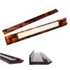 Tortoise Shell Rack & Pusher Set, Tortoise Shell Acrylic Mahjong Rack Set 17.5 Inch Tortoy Acrylic Mahjong Rack with Fully Detachable Magnetic Pushers (#B) view 1