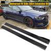 787"/866" Side Skirt Extension Splitter Kit Universal Compatible with VW VW Passat B7 B8 Sedan Apron Lip Winglet Car Accessories(78.7in Carbon Look) view 2